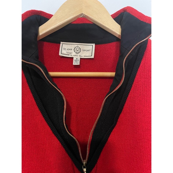 St. John Sport by Marie Gray Wool Blend Sweater - Picture 6 of 7